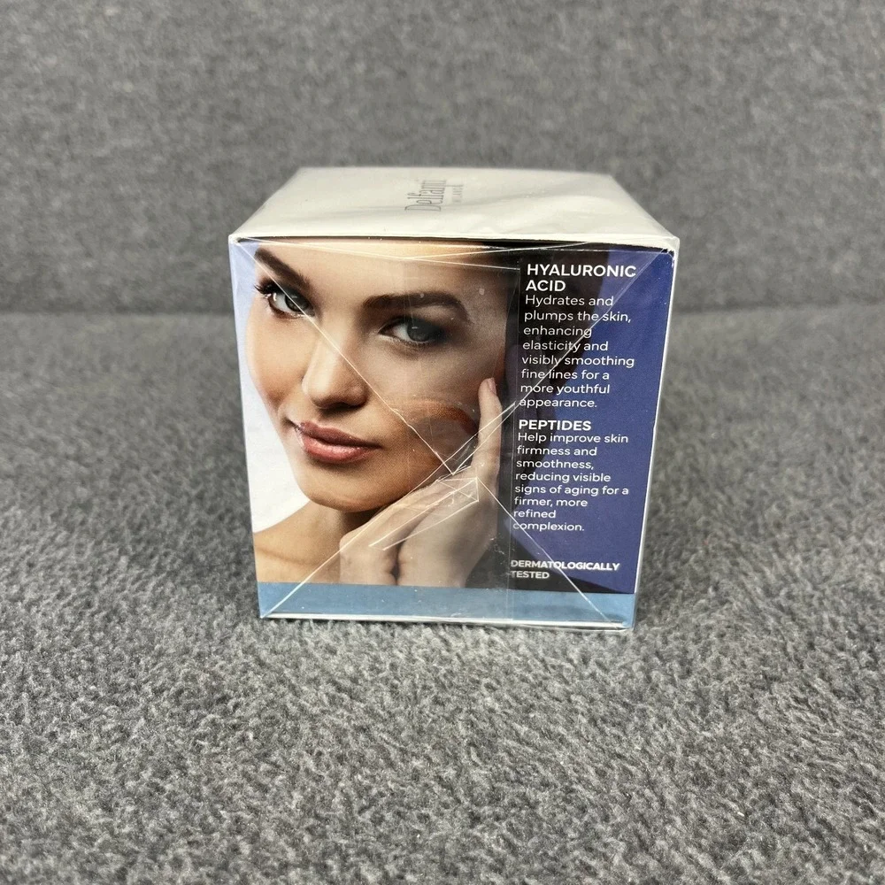 Delfanti Milano Hyaluronic With Peptides‎ Day Cream 1.7 oz 50mL Made in Italy